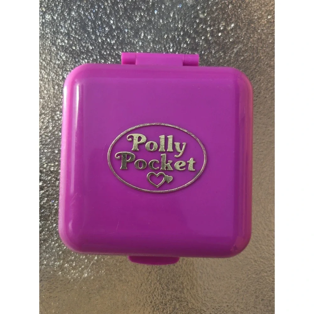 Polly Pocket 1989 Safari Vintage Compact ALMOST Complete Bluebird Missing Bear